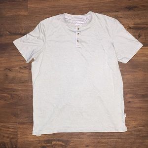 Light Blue men’s 1/4 button down shirt